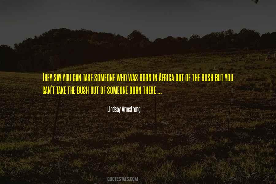 Lindsay Armstrong Quotes #1461141