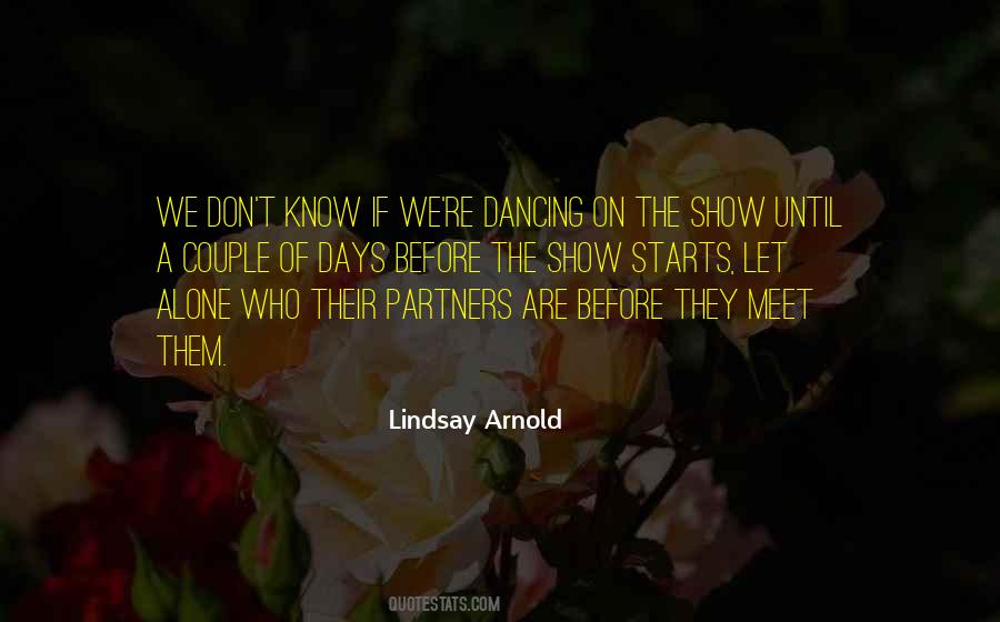 Lindsay Arnold Quotes #916012