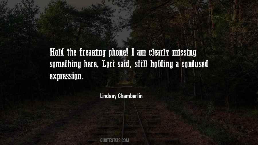 Lindsay Chamberlin Quotes #46554