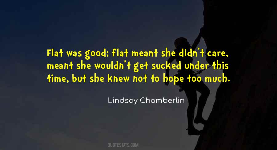 Lindsay Chamberlin Quotes #82603