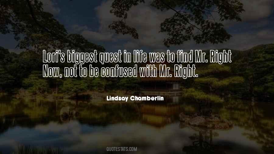 Lindsay Chamberlin Quotes #945352