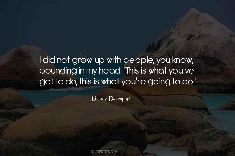 Lindsay Davenport Quotes #127195