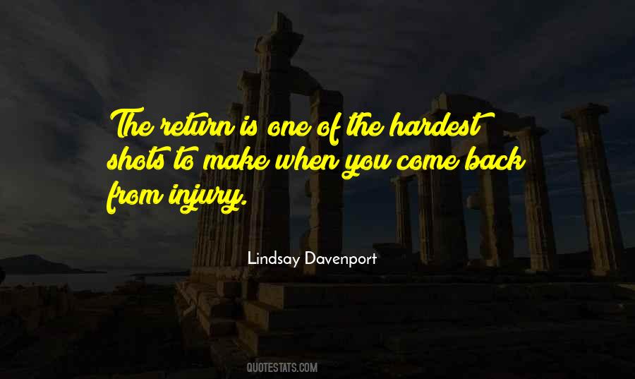 Lindsay Davenport Quotes #209522