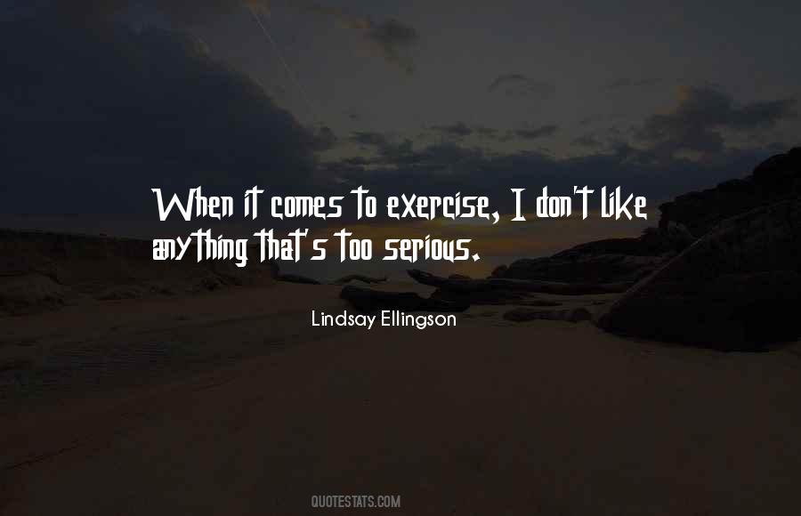 Lindsay Ellingson Quotes #937215