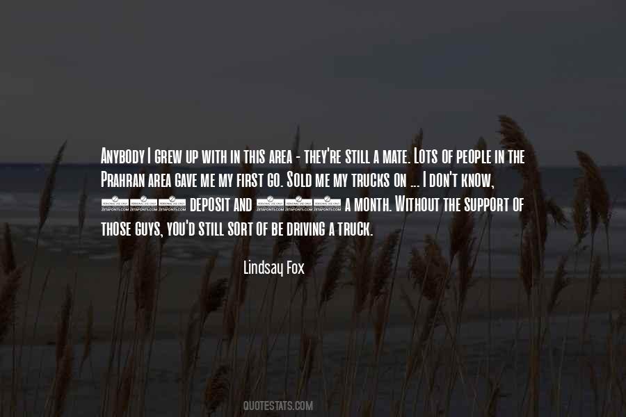 Lindsay Fox Quotes #1668901