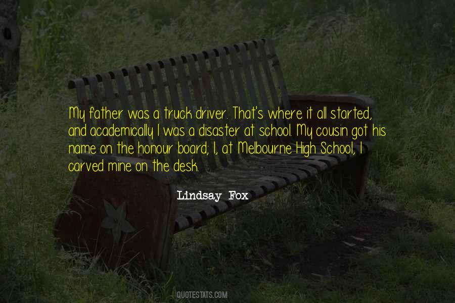 Lindsay Fox Quotes #847496