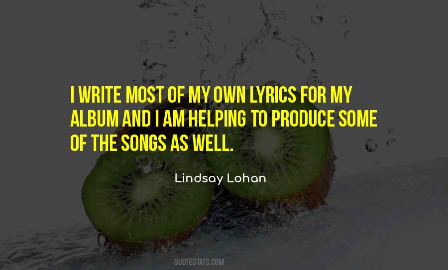 Lindsay Lohan Quotes #1242589