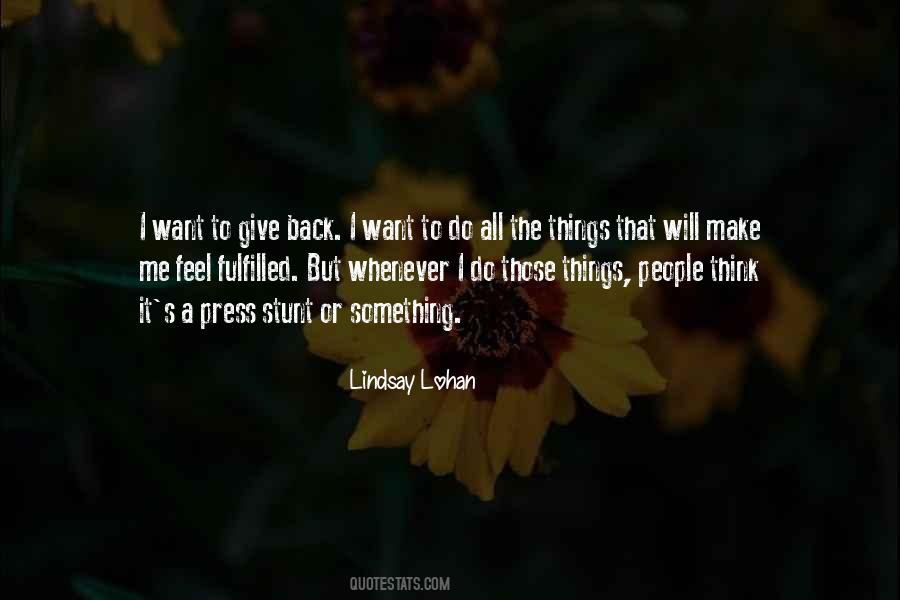 Lindsay Lohan Quotes #769028