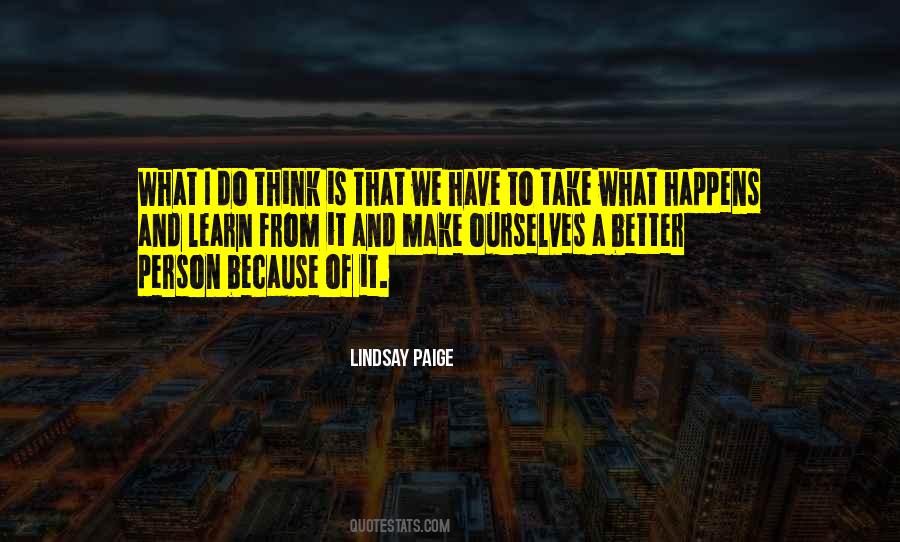 Lindsay Paige Quotes #1190664