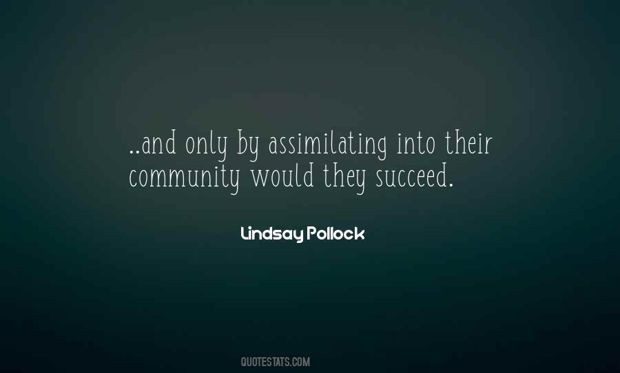 Lindsay Pollock Quotes #1770144