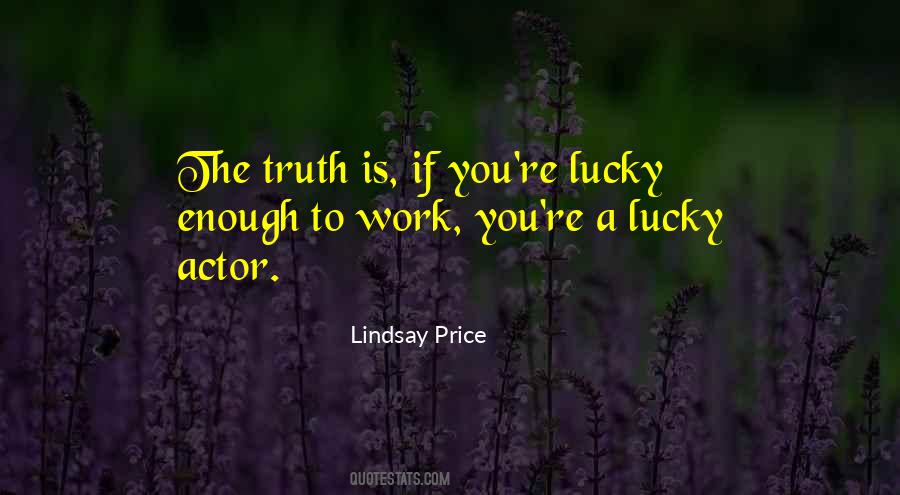 Lindsay Price Quotes #1232352