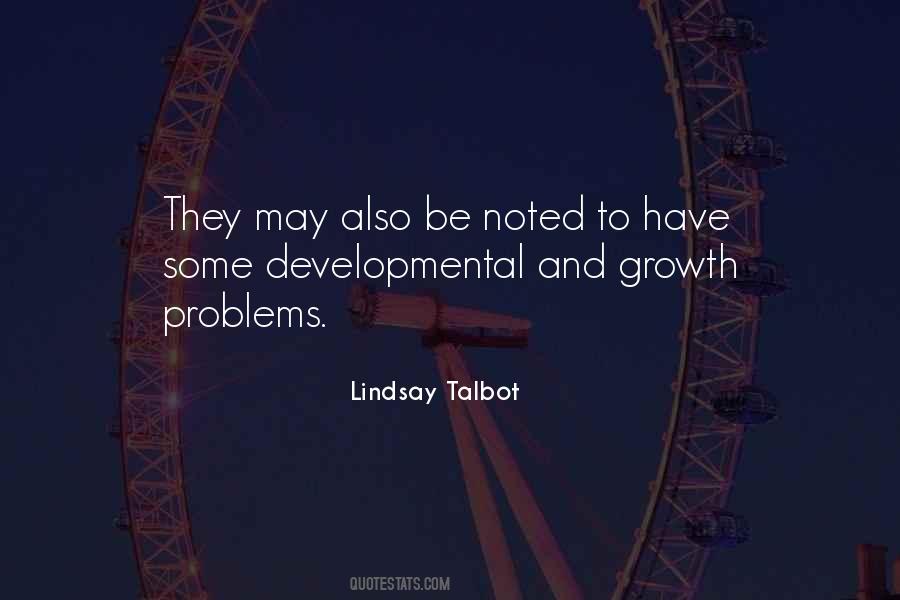 Lindsay Talbot Quotes #783728