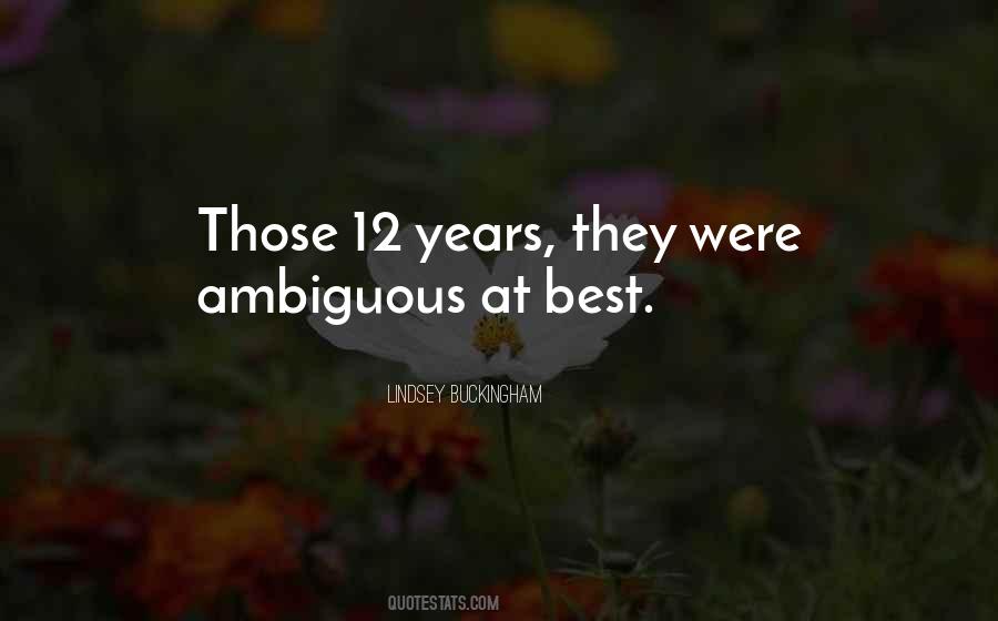 Lindsey Buckingham Quotes #1489005