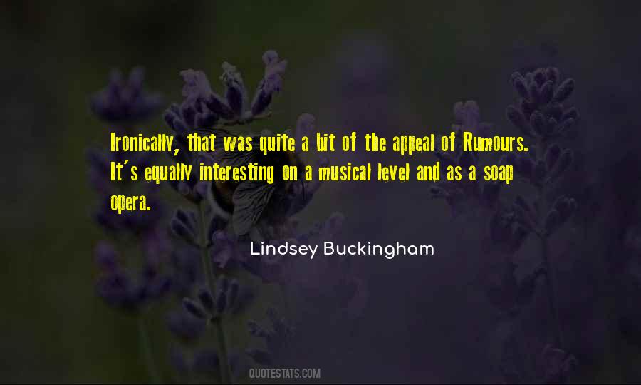 Lindsey Buckingham Quotes #1711490