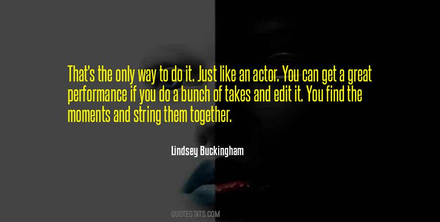 Lindsey Buckingham Quotes #655836