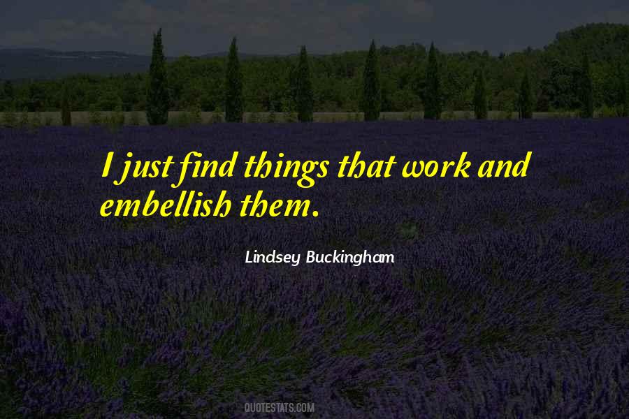 Lindsey Buckingham Quotes #70446
