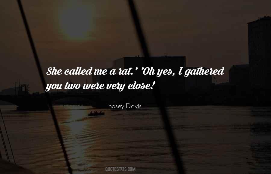 Lindsey Davis Quotes #1381604