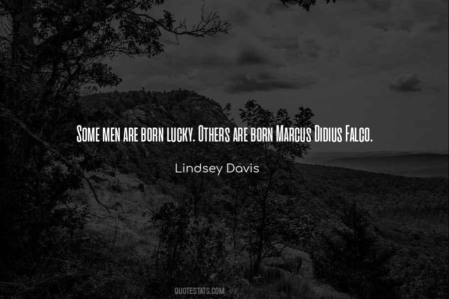 Lindsey Davis Quotes #1416816