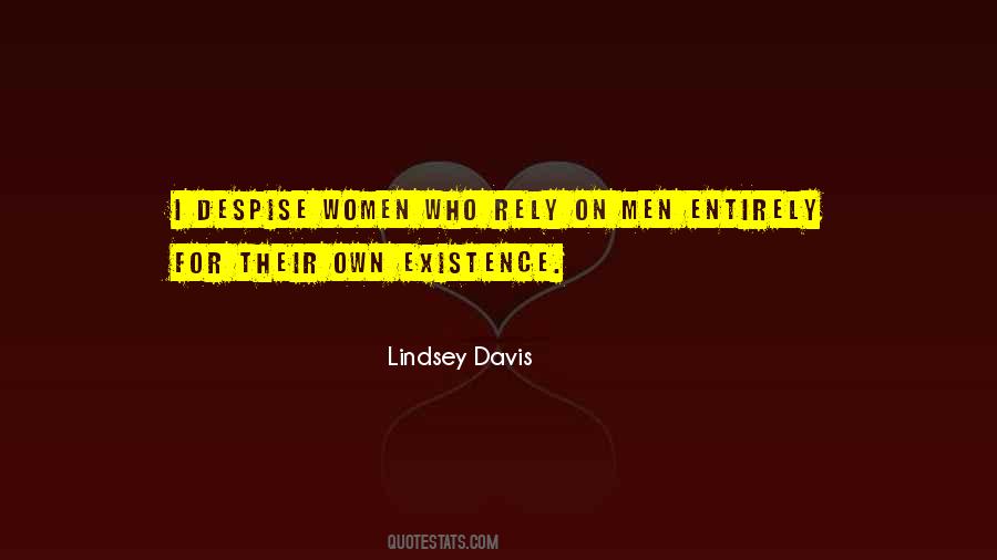 Lindsey Davis Quotes #205405