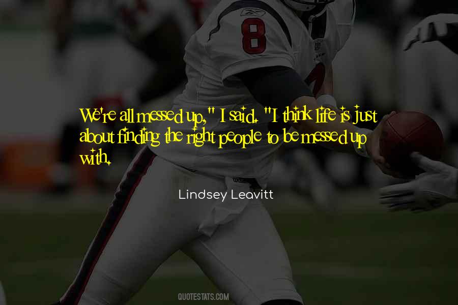 Lindsey Leavitt Quotes #877089