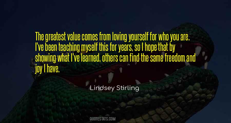 Lindsey Stirling Quotes #1676553