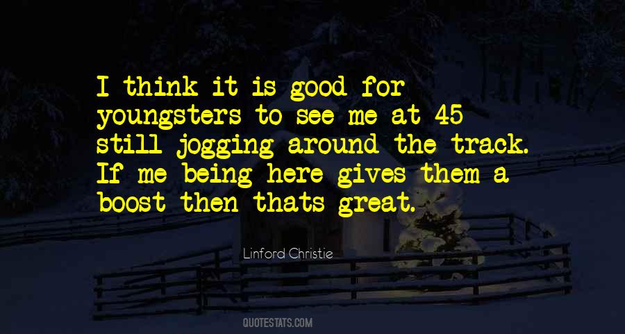 Linford Christie Quotes #141261