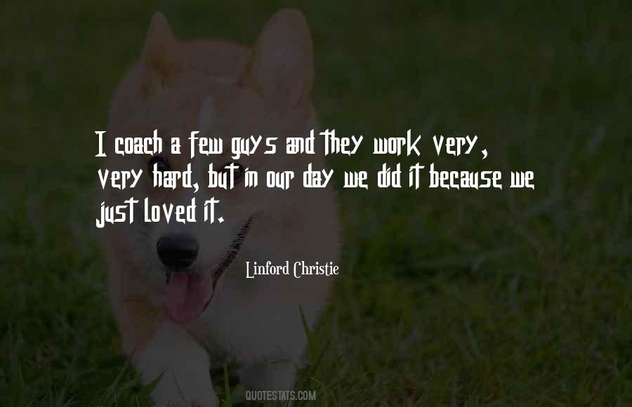 Linford Christie Quotes #188340