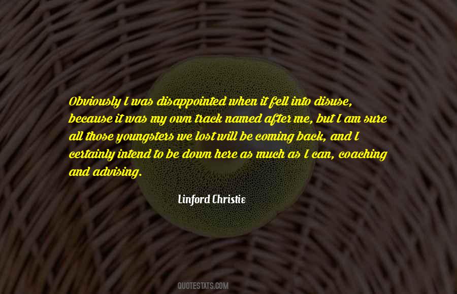 Linford Christie Quotes #524175