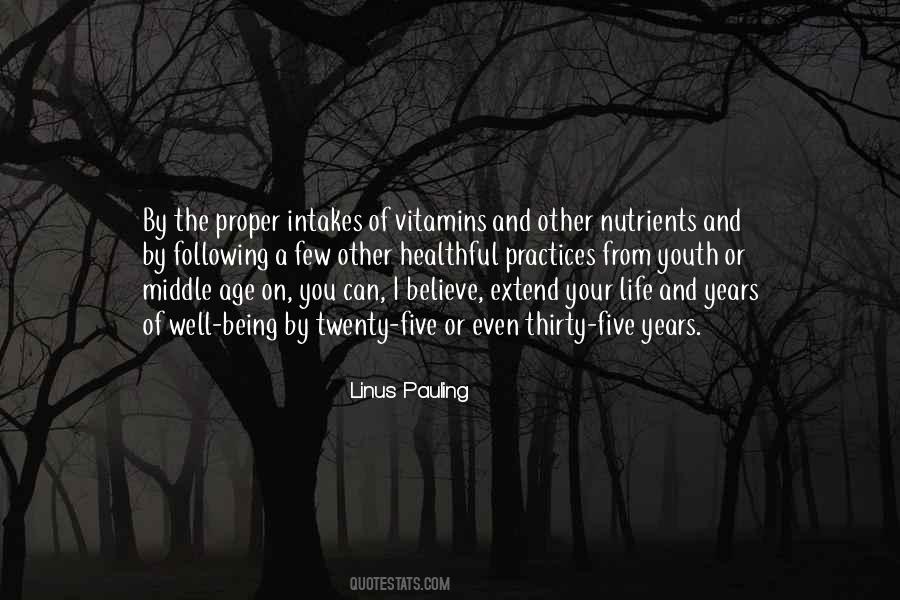 Linus Pauling Quotes #1205809