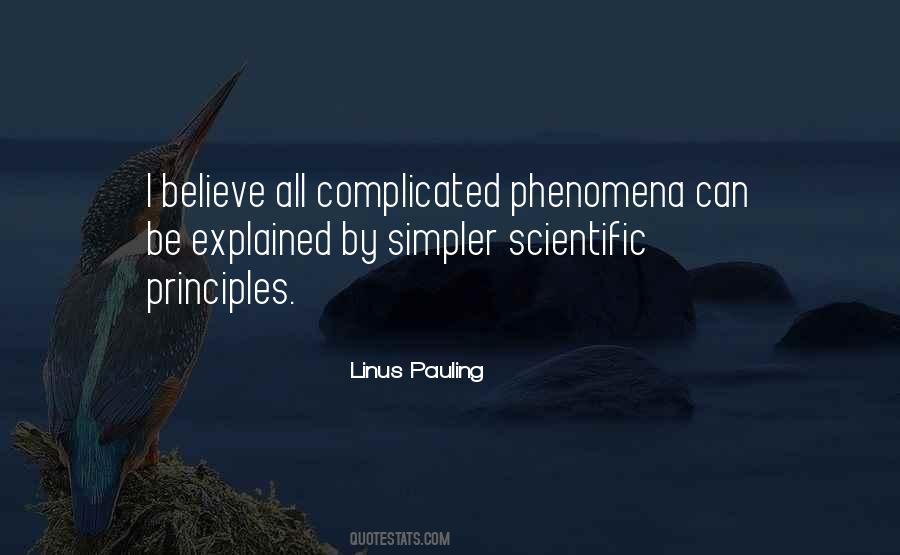 Linus Pauling Quotes #1355429