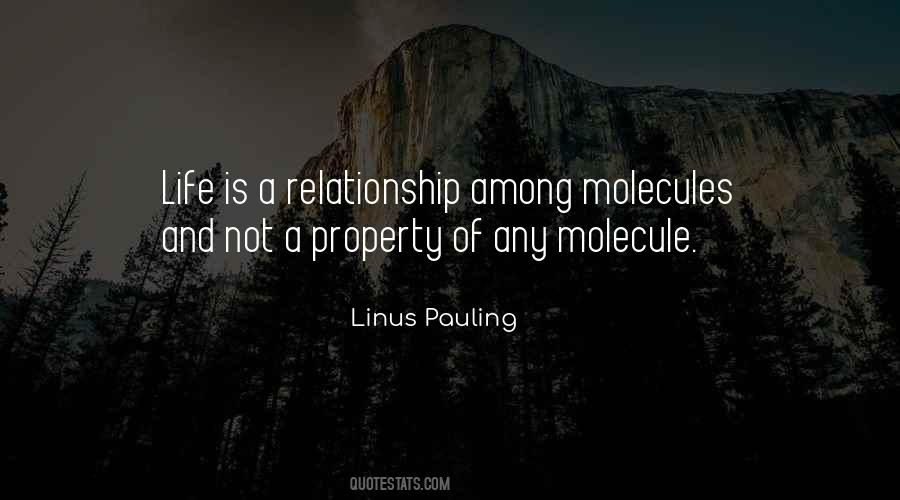 Linus Pauling Quotes #7243