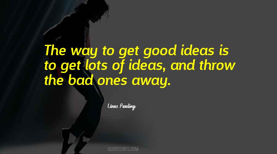 Linus Pauling Quotes #889058