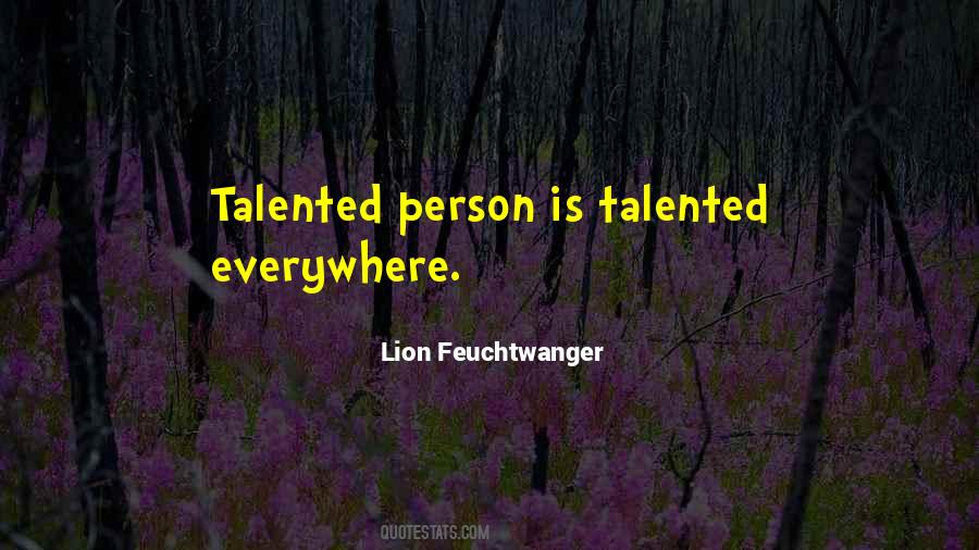 Lion Feuchtwanger Quotes #229195