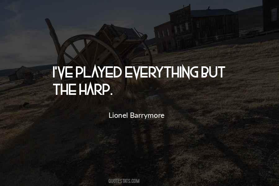 Lionel Barrymore Quotes #154620