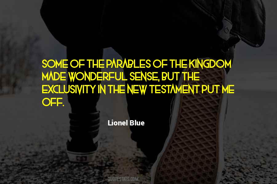 Lionel Blue Quotes #613000