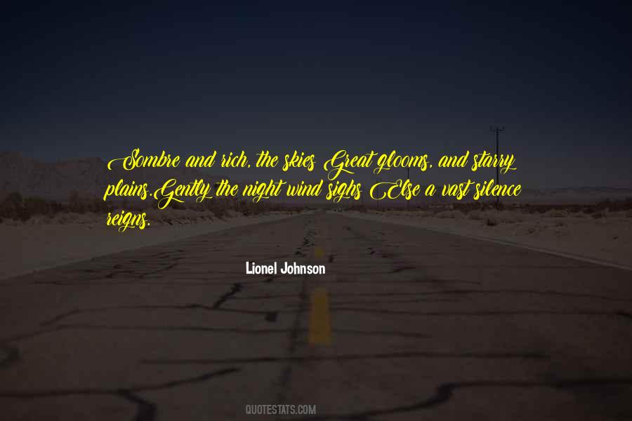 Lionel Johnson Quotes #938354