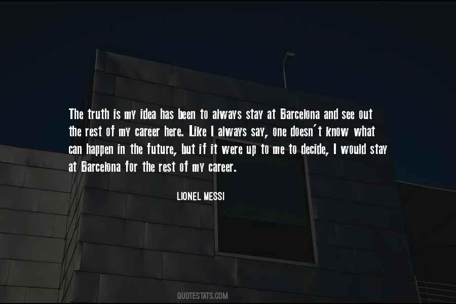 Lionel Messi Quotes #255683