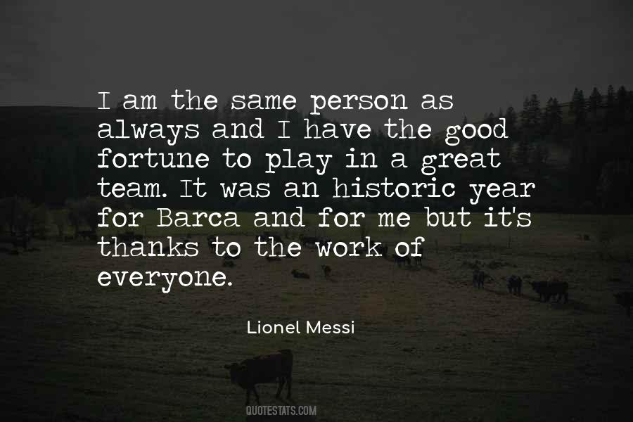 Lionel Messi Quotes #325403