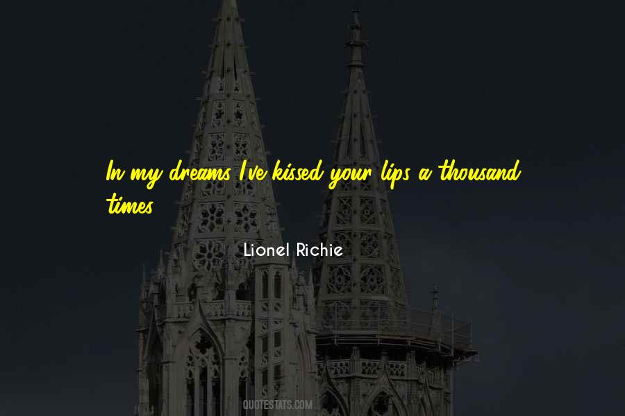 Lionel Richie Quotes #1189378