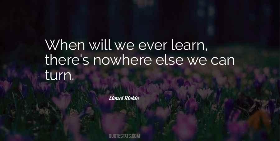 Lionel Richie Quotes #1377009