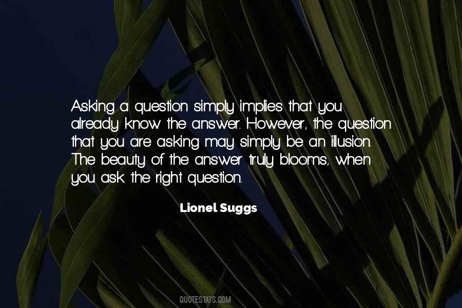Lionel Suggs Quotes #270369
