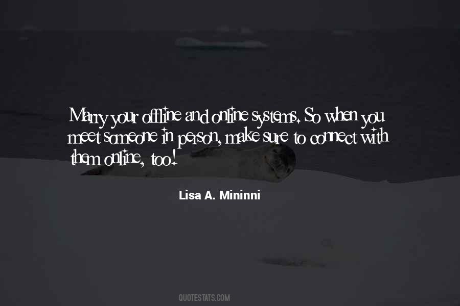 Lisa A. Mininni Quotes #1204647