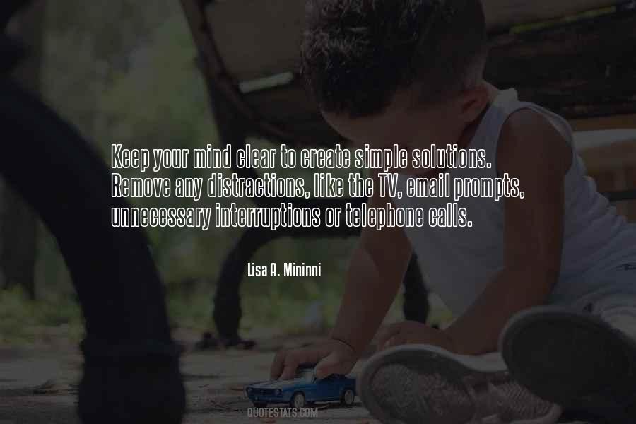 Lisa A. Mininni Quotes #1773789