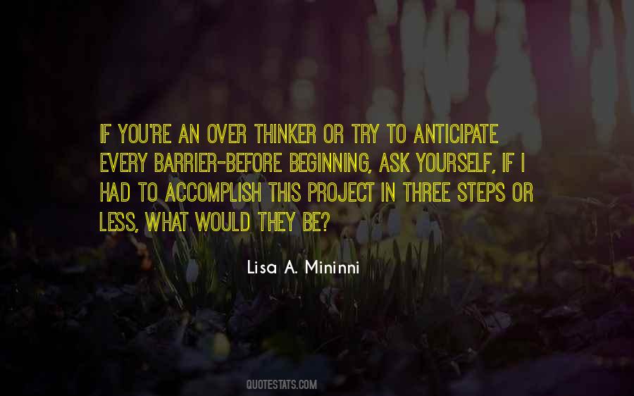 Lisa A. Mininni Quotes #572154