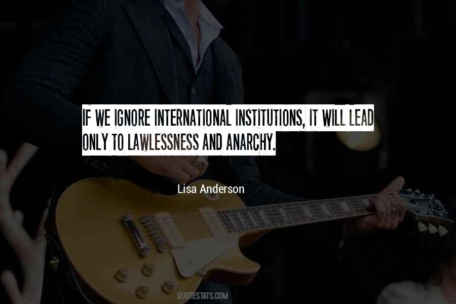 Lisa Anderson Quotes #104497