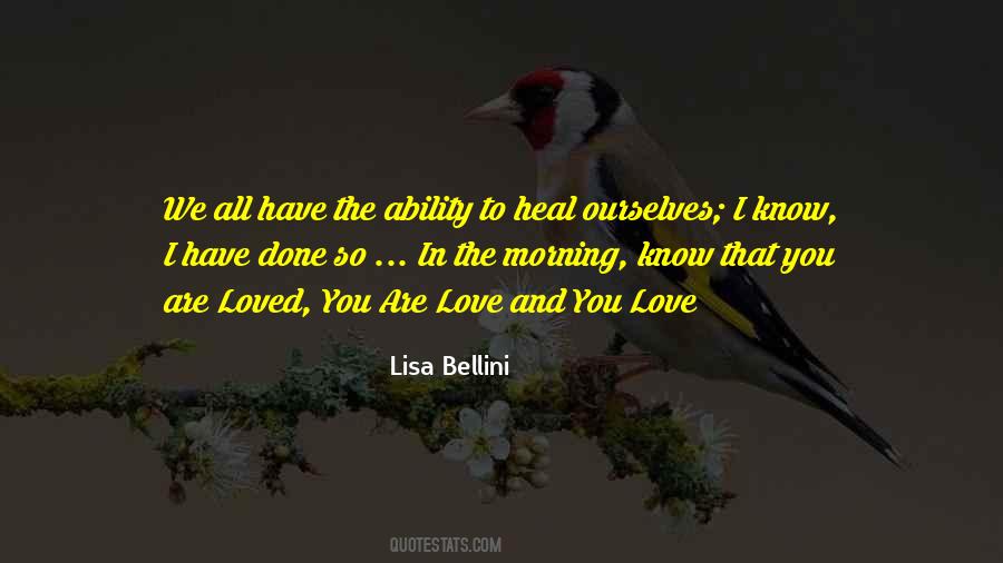 Lisa Bellini Quotes #1654227