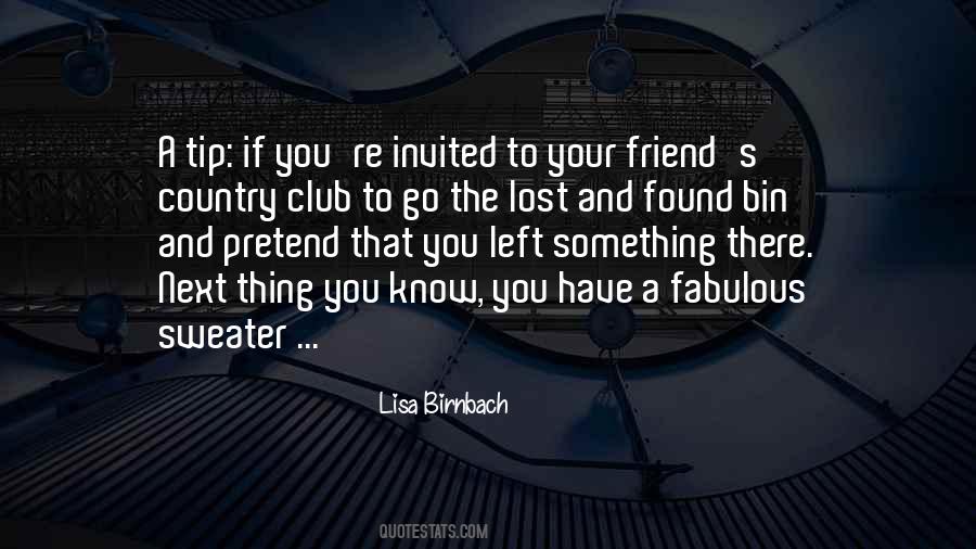 Lisa Birnbach Quotes #831974