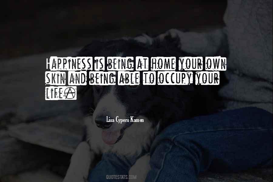 Lisa Cypers Kamen Quotes #19859