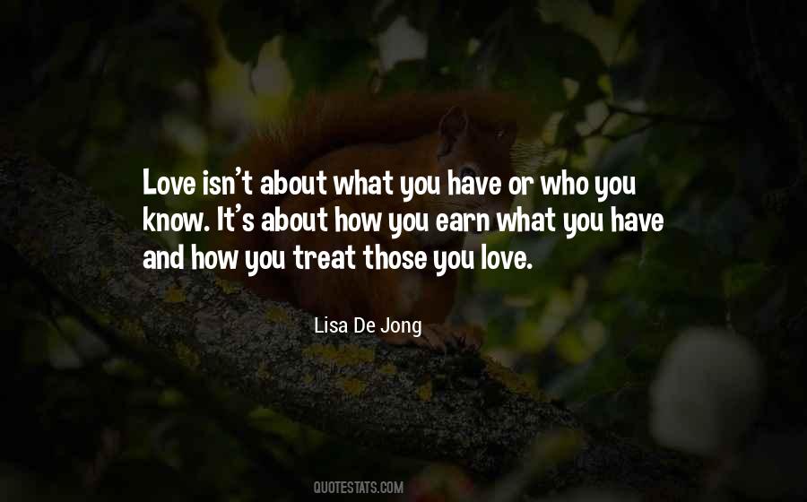 Lisa De Jong Quotes #807490