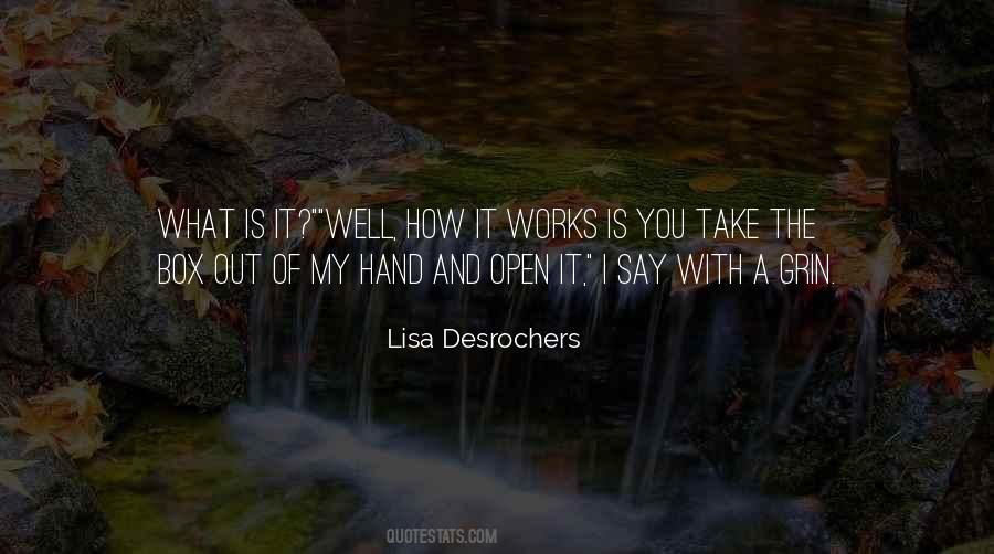 Lisa Desrochers Quotes #585123